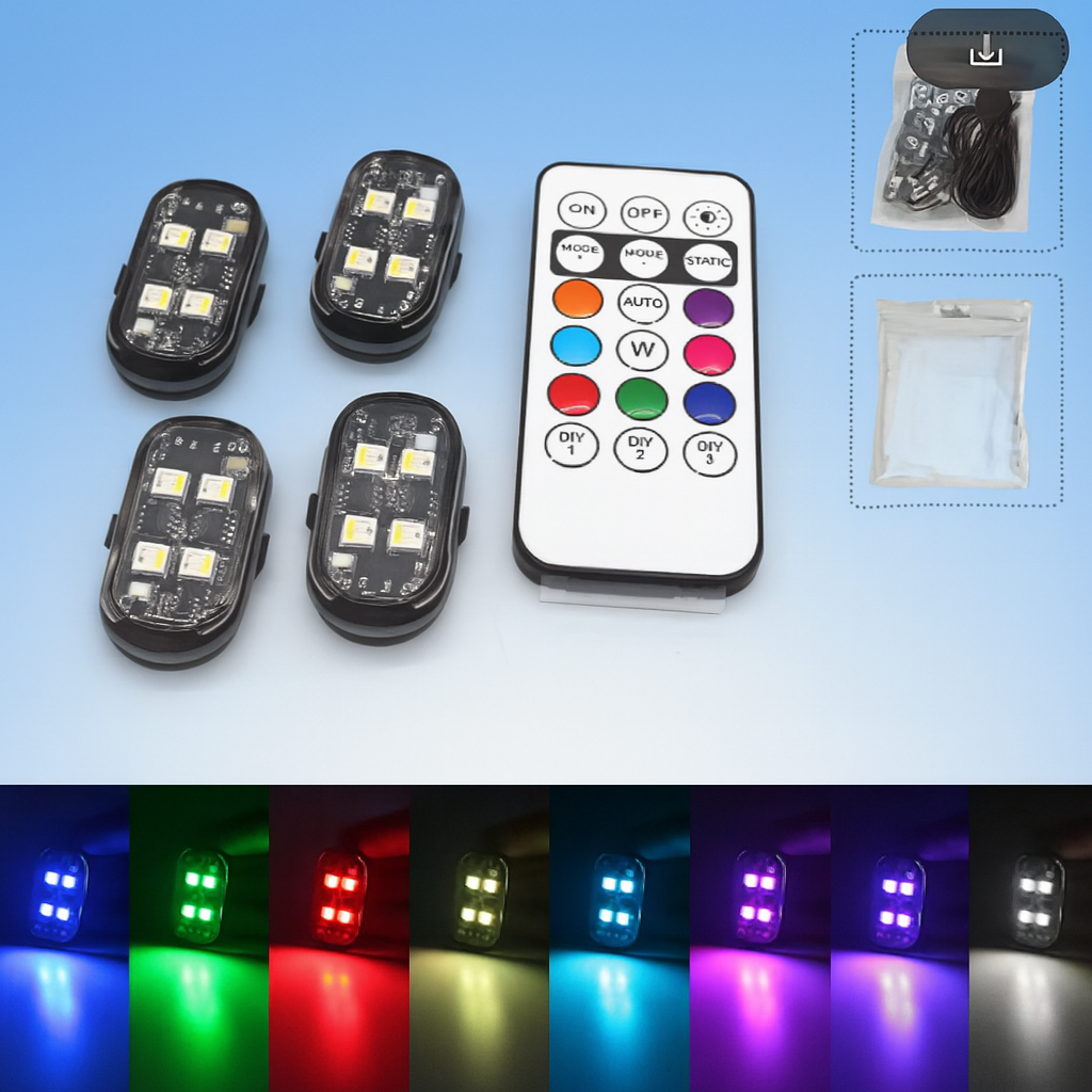 💡 Twój zestaw LED RGB – wybierz i rozświetl swoją przestrzeń!